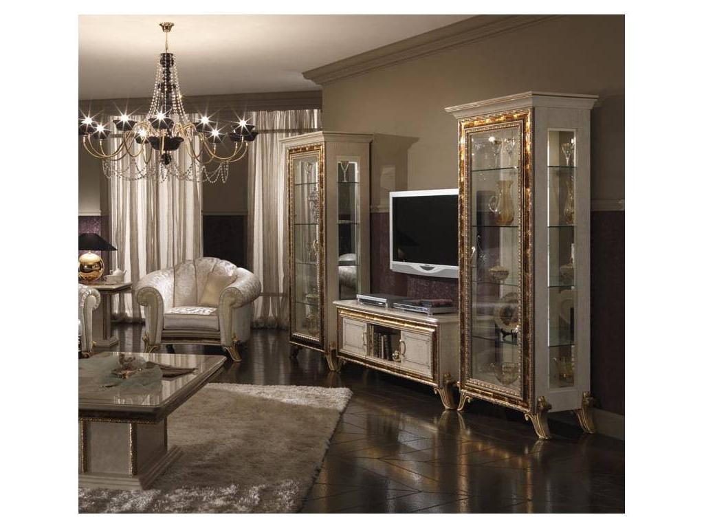 Arredo Classic: Raffaello: витрина 1 дверная левая/правая (слоновая кость)