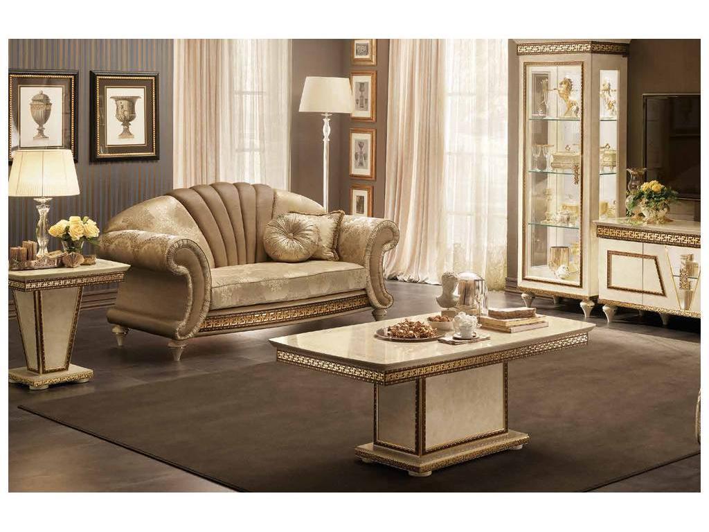 Arredo Classic: Fantasia: стол журнальный (слоновая кость, золото)