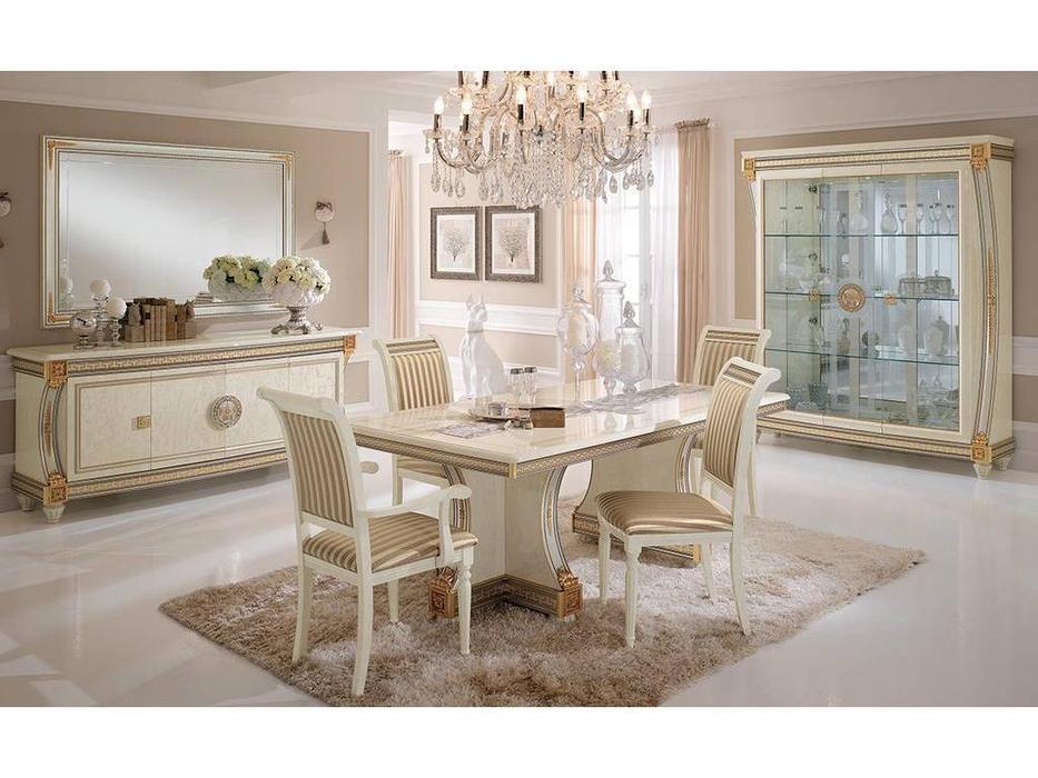 Arredo Classic: Liberty: стол обеденный раскладной 2 вставки (слоновая кость)