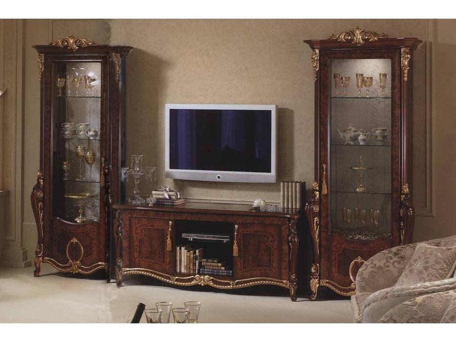 Arredo Classic: Donatello: витрина 1 дверная левая/правая (орех)