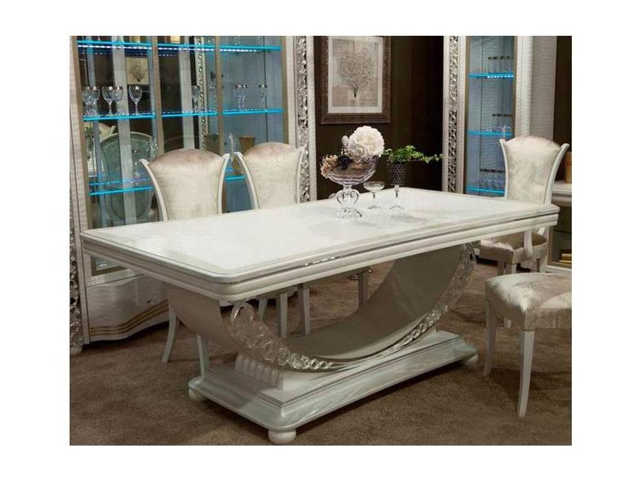Arredo Classic: Miro: стол обеденный раскладной (белый)