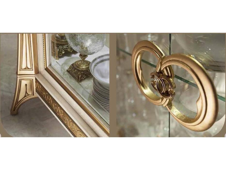 Arredo Classic: Melodia: витрина 1 дверная левая/правая (слоновая кость)