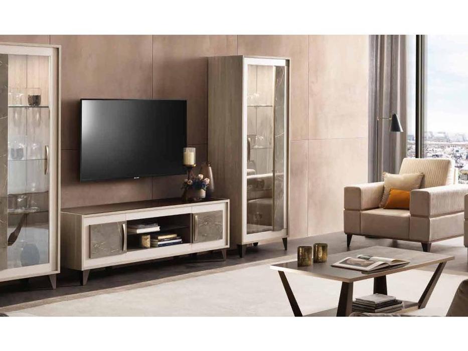 Arredo Classic: Ambra: тумба под телевизор (вяз светлый)