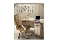 Arredo Classic: Melodia: кресло вращающееся (слоновая кость, тк.кат А)