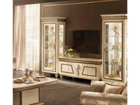 Arredo Classic: Fantasia: тумба под телевизор (слоновая кость, золото)