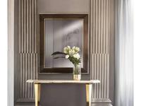 Arredo Classic: Diamante: зеркало малое (слоновая кость, вяз, золото)