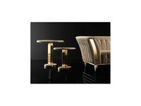 Arredo Classic: Diamante: стол кофейный (слоновая кость, вяз, золото)