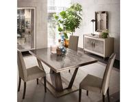 Arredo Classic: Ambra: стол обеденный не раскладной (вяз светлый)