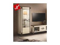 Arredo Classic: Poesia: витрина 1 дверная левая/правая (бежевый)