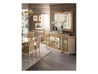 Arredo Classic: Leonardo: буфет 4-х дв со стекл центр дверями (слоновая кость)