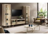 Arredo Classic: Luce: витрина 1 дверная (светлый)