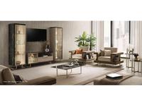 Arredo Classic: Luce: витрина 1 дверная (темный)