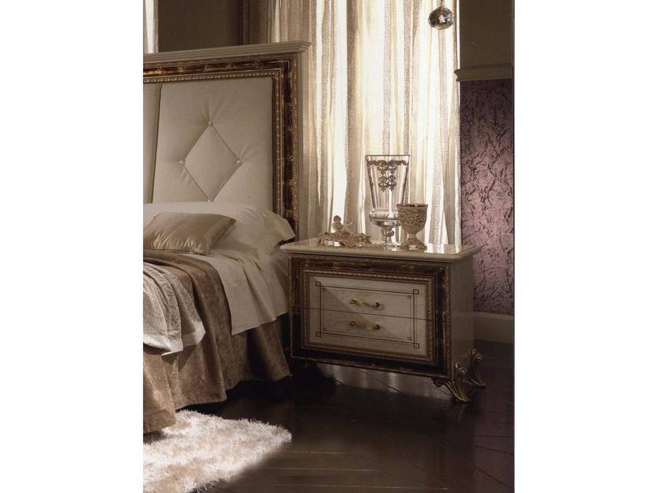 Arredo Classic: Raffaello: тумба прикроватная (слоновая кость, золото)