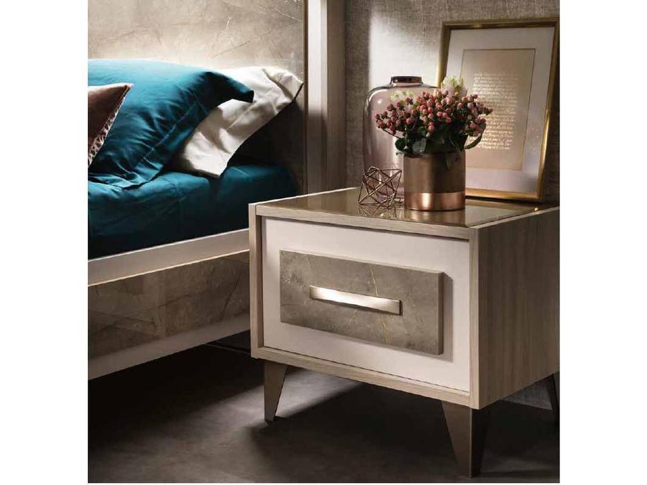 Arredo Classic: Ambra: тумба прикроватная (вяз светлый)