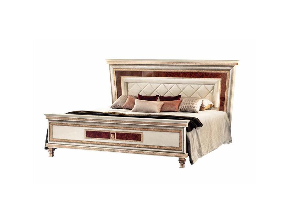Arredo Classic: Dolce Vita: кровать мягкая 160х200   (крем, золото)