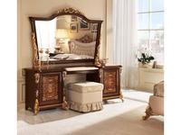 Arredo Classic: Sinfonia: зеркало для туалетного стола  (орех, золото)