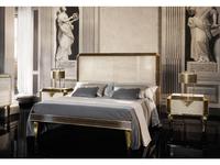 Arredo Classic: Diamante: кровать 180х200 (слоновая кость, вяз, золото)