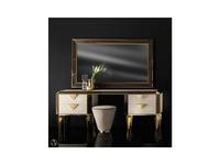 Arredo Classic: Diamante: стол туалетный (слоновая кость, вяз, золото)