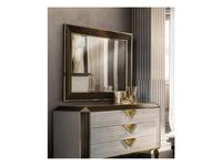 Arredo Classic: Diamante: зеркало малое (слоновая кость, вяз, золото)