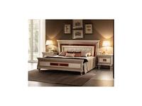 Arredo Classic: Dolce Vita: кровать мягкая 160х200   (крем, золото)