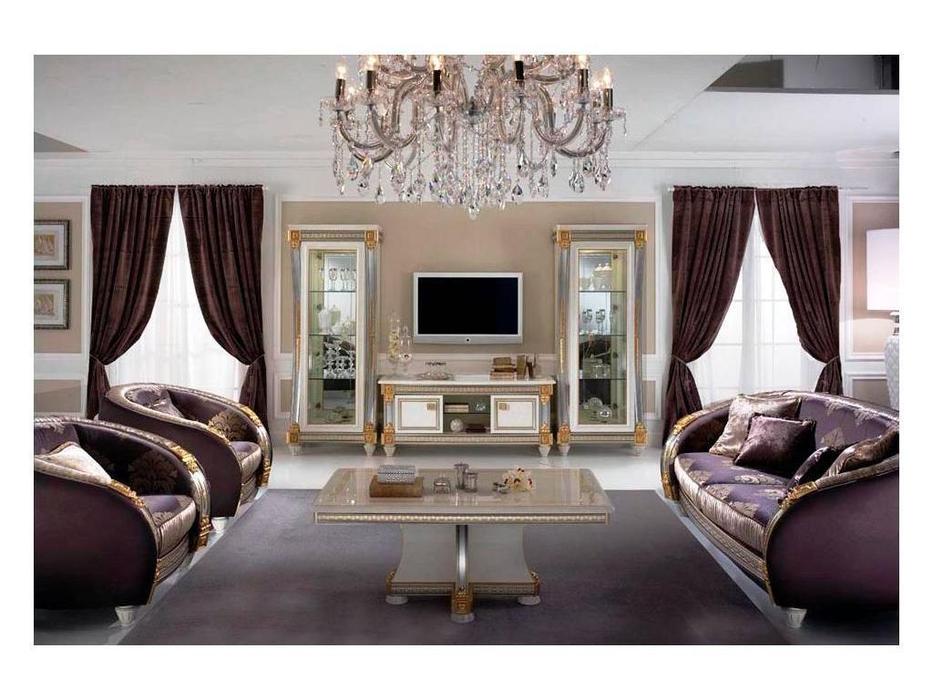 Arredo Classic: Liberty: диван 3-х местный ткань кат. А (слоновая кость)