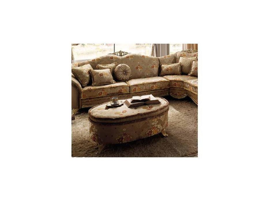 Arredo Classic: Tiziano: пуф  Palace  ткань cat. В