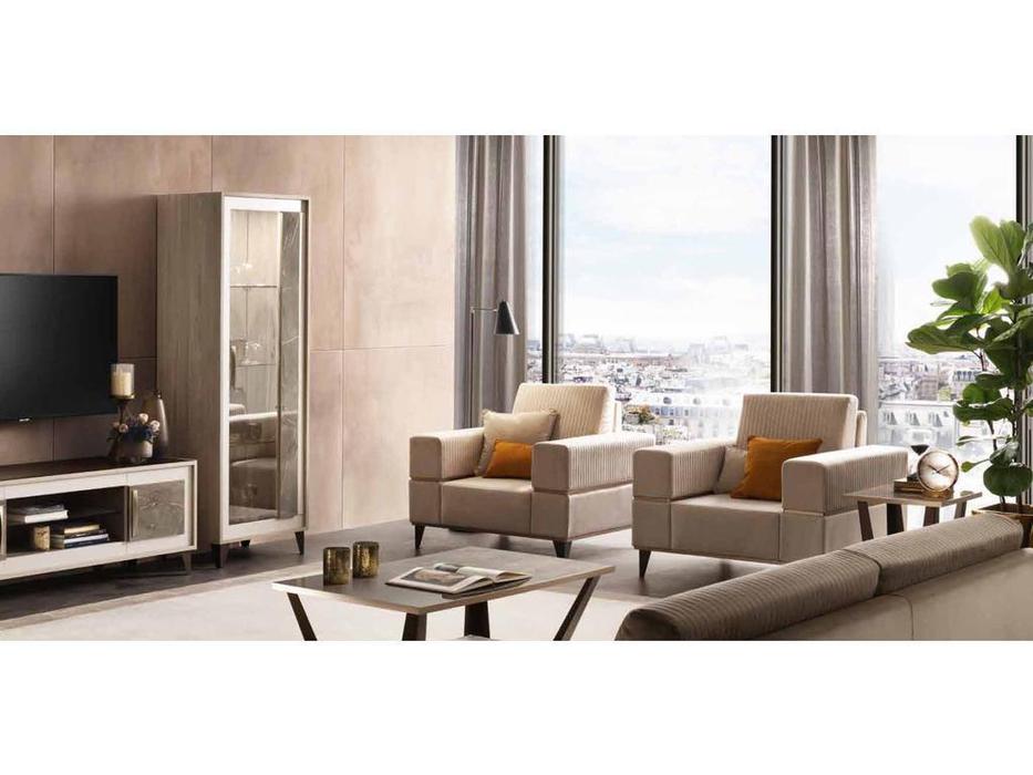 Arredo Classic: Ambra: кресло ткань cat.Special (бежевый)