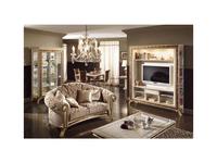 Arredo Classic: Raffaello: диван 2-х местный кожа кат. C/G