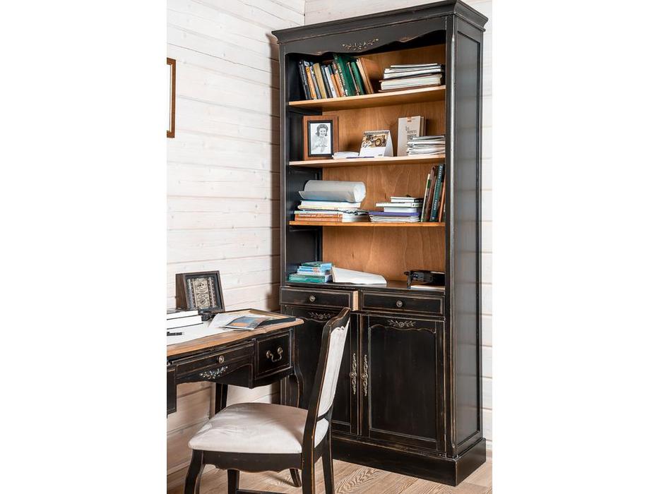 Mobilier de Maison: Provence: стул  с эффектом старения (черный)
