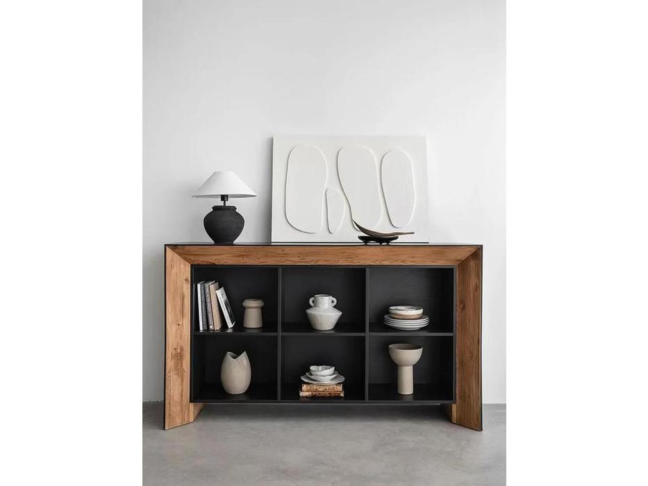 Mobilier de Maison: Wooden Vintage Loft: комод  (черный)