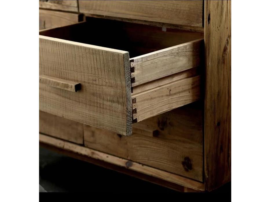 Mobilier de Maison: Wooden Vintage Loft: комод  с ящиками (натуральный дуб)