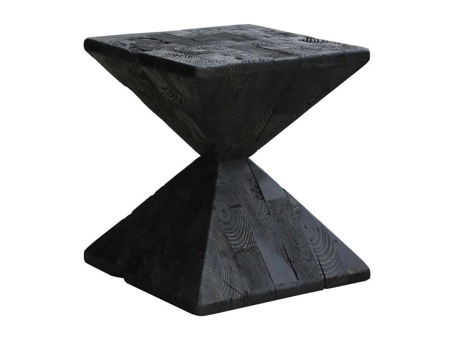 Mobilier de Maison: Wooden Vintage Loft: стол кофейный  (черный)