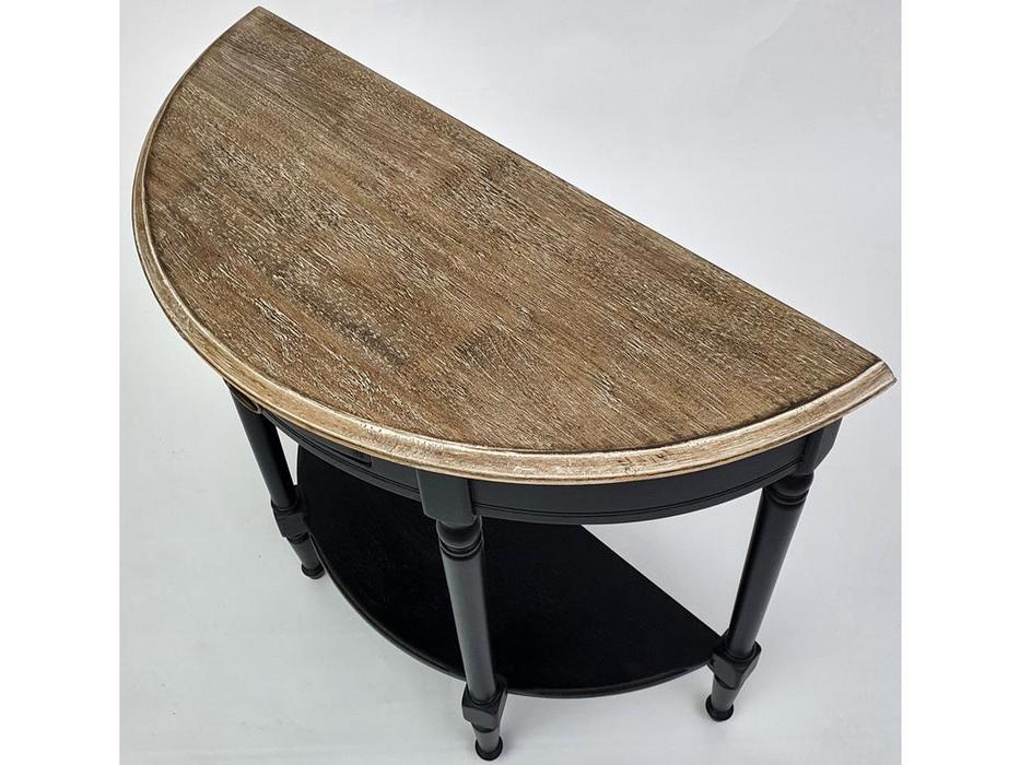 Mobilier de Maison: Provence: консоль с ящиком (черный)