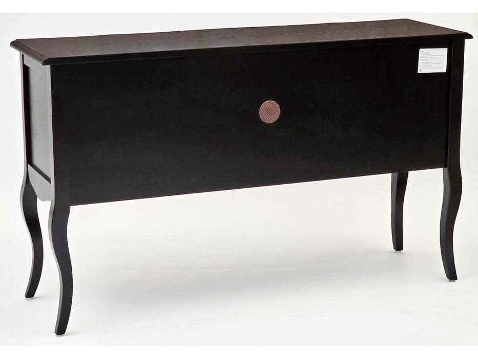 Mobilier de Maison: Provence: консоль 6 ящиков (черный со старением)