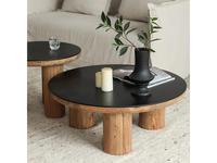 Mobilier de Maison: Wooden Vintage Loft: стол кофейный (чёрный, коричневый)