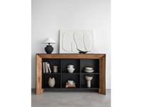 Mobilier de Maison: Wooden Vintage Loft: комод  (черный)
