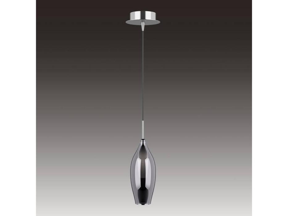 Lightstar: Pentola: люстра подвесная 1х25W G9 (хром, дымчатый)