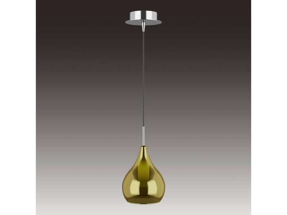 Lightstar: Pentola: люстра подвесная 1х25W G9 (хорм, оливковый)