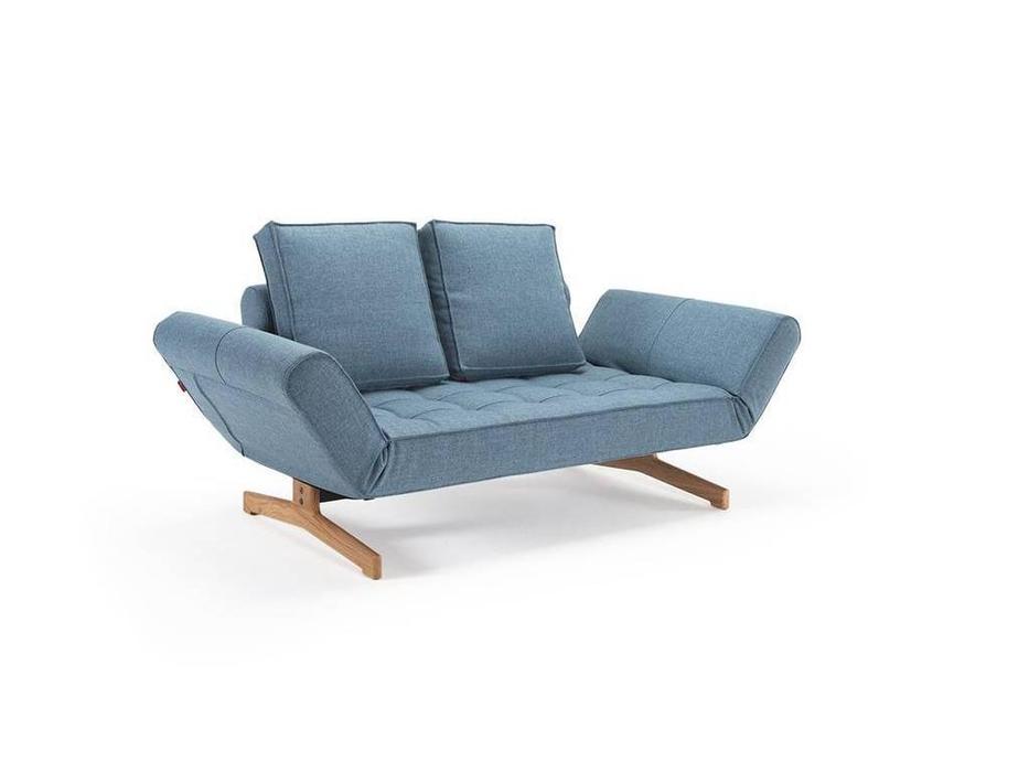 Innovation: Ghia Wood: диван-кровать раскладной (синий)