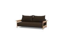 Innovation: Malloy Wood: диван-кровать с подлокотниками (коричневый)