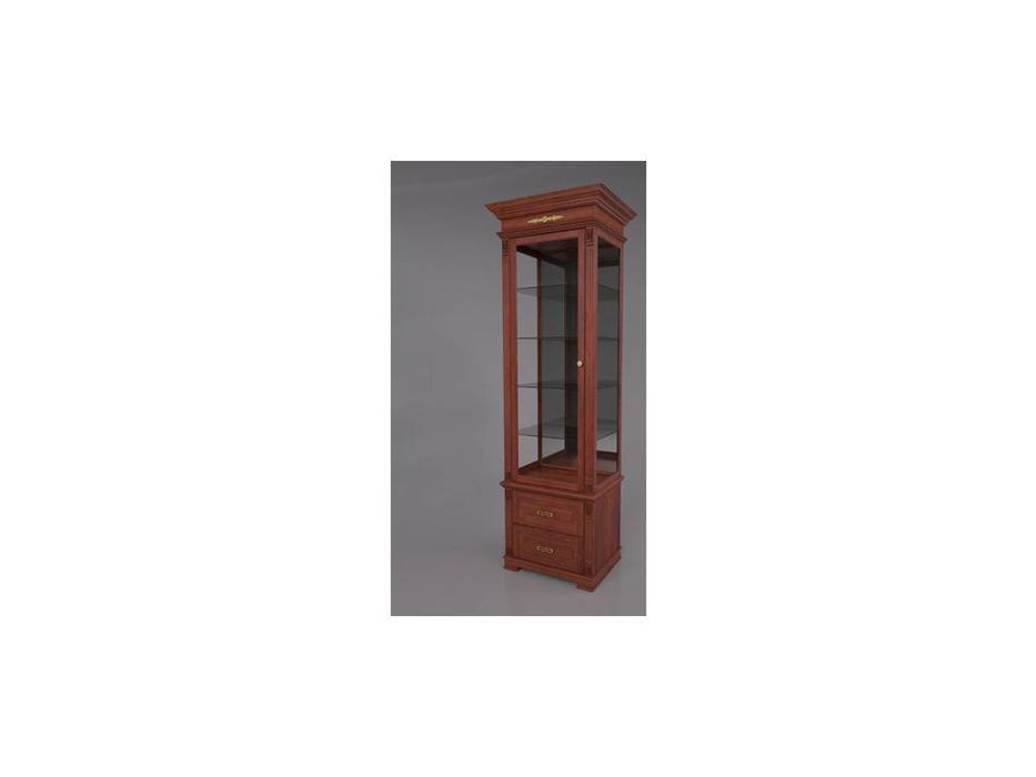 Arco: Decor: витрина 1 дверная левая  (орех)