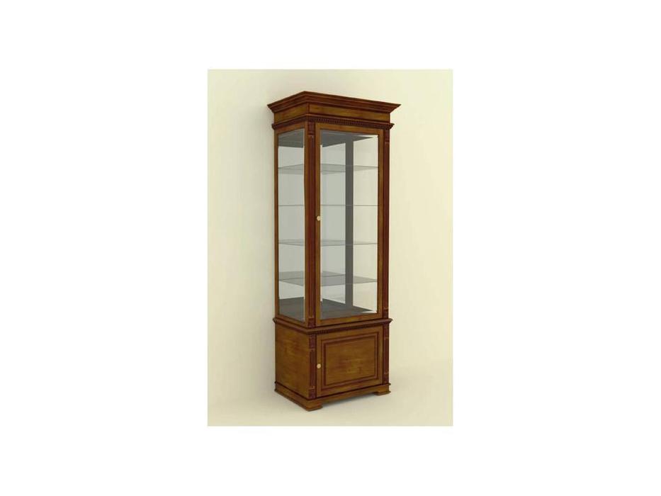 Arco: Decor: витрина 1 дверная  правая (орех)