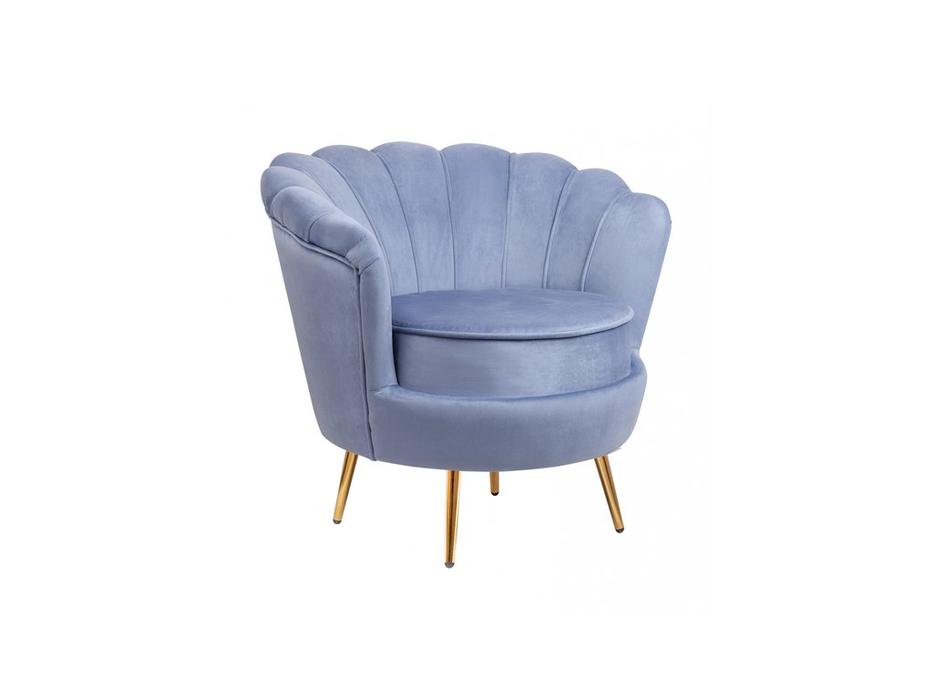 Interior: Pearl: кресло ракушка (синий)