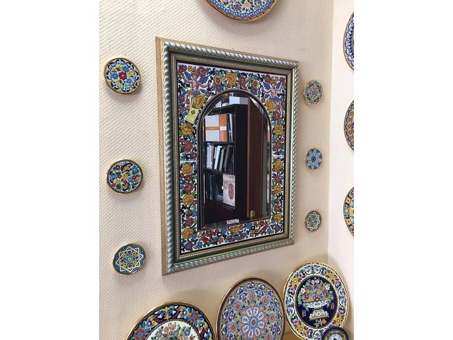 Artecer: зеркало в багете  керамика, золото