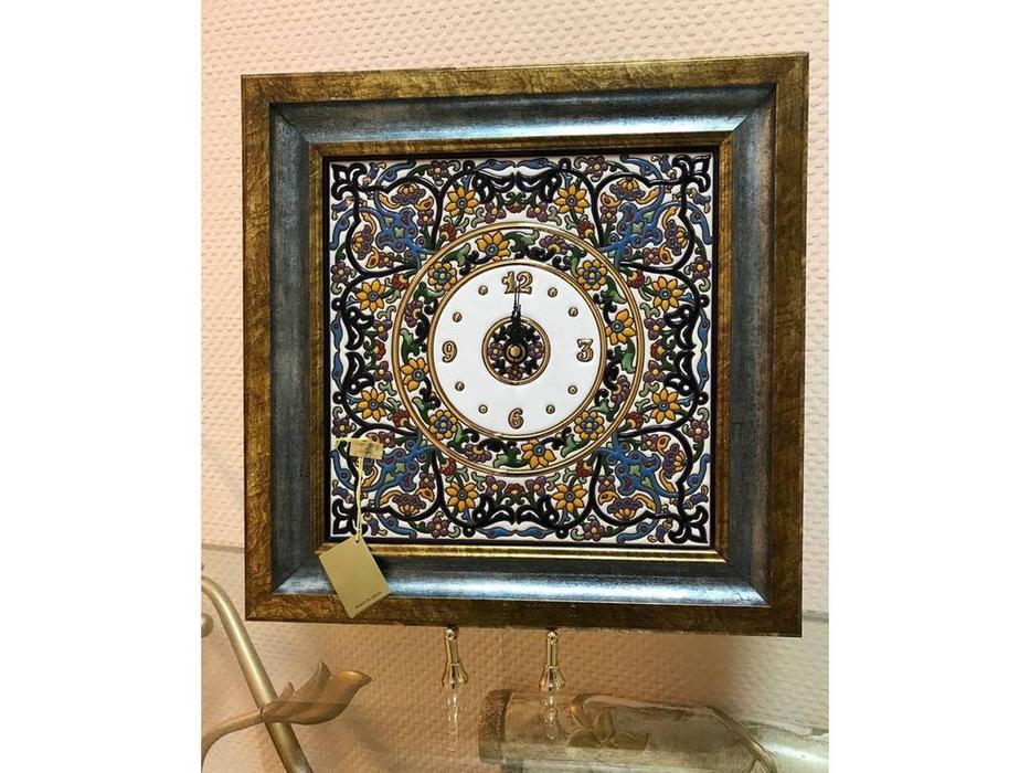 Artecer: часы настенные  42х42 (голубые)