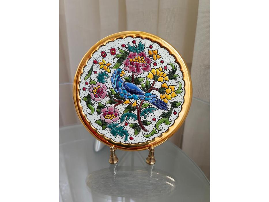 Artecer: Ceramico: тарелка декоративная  диаметр 14см (мультиколор)