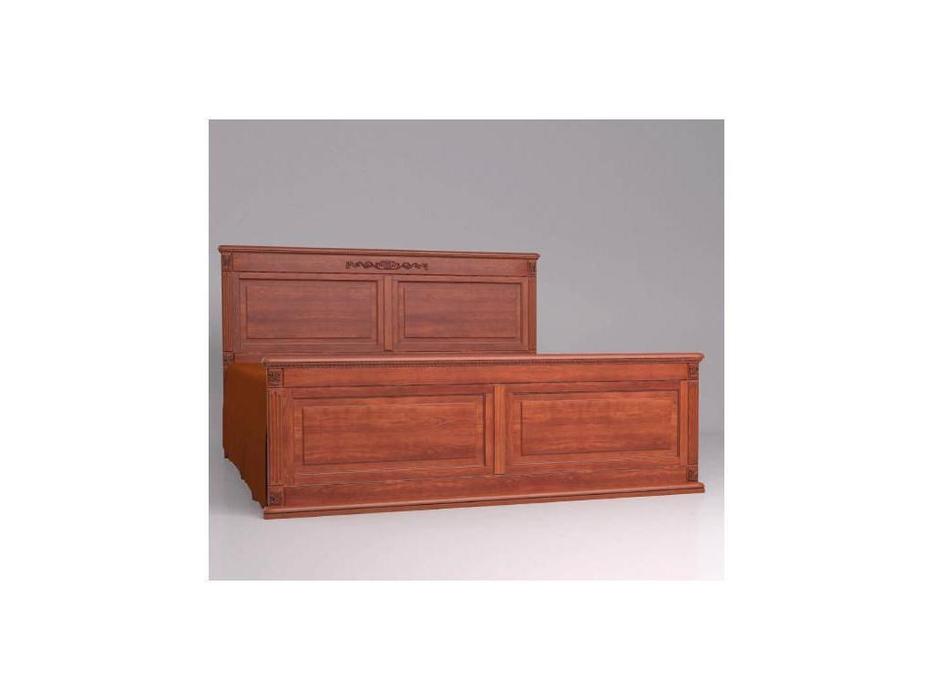 Arco: Decor: кровать 180х200 (орех, коричневая патина)