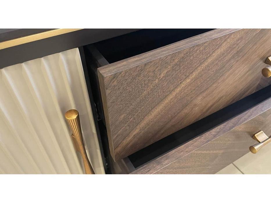 Timber: Венеция: тумба под ТВ 160  (орех, меланж)