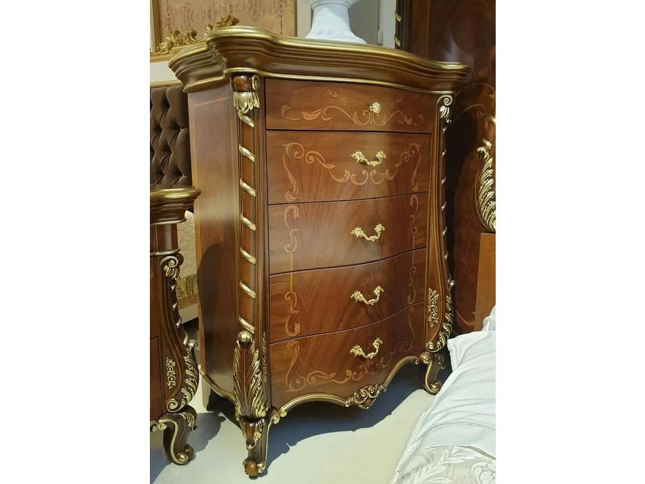 FurnitureCo: Вивальди: комод высокий (орех)