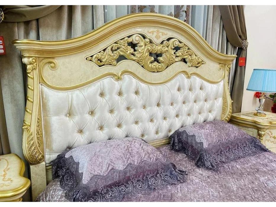 FurnitureCo: Вивальди: кровать двуспальная 180х200 (слоновая кость)
